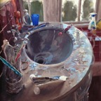 Morning sunlight on messy sink-1.jpg